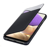 Samsung Original Galaxy A32 5G Etui Smart S View Wallet Cover Svart