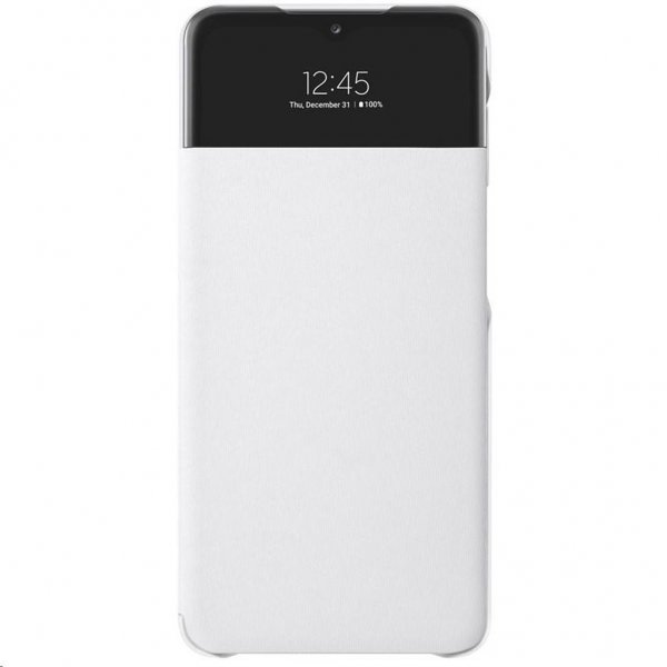 Samsung Original Galaxy A32 5G Etui Smart S View Wallet Cover Hvit