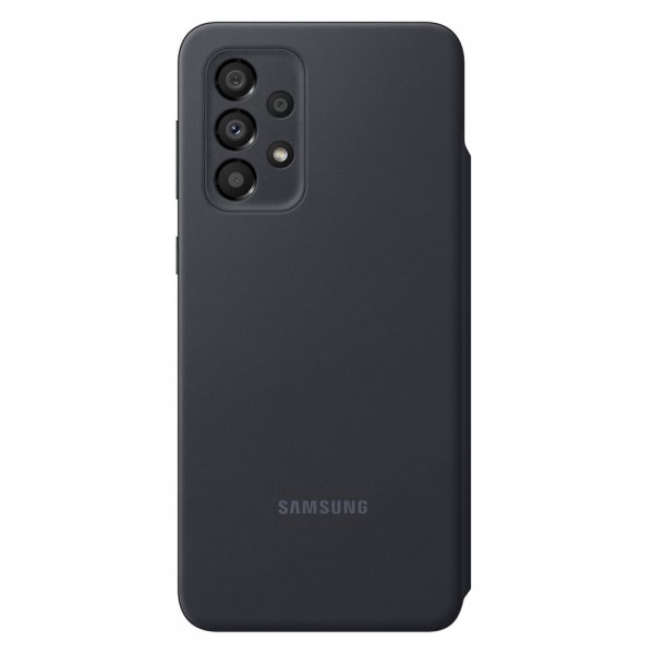 Samsung Original Galaxy A33 5G Etui Smart S View Wallet Cover Svart