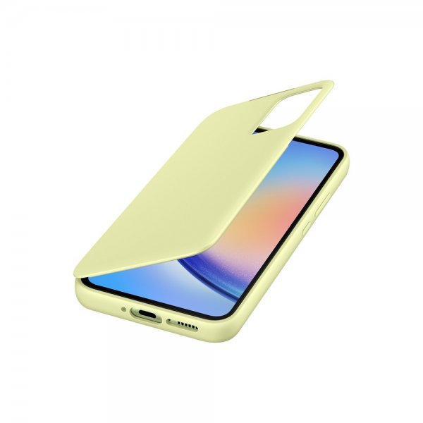 Samsung Original Galaxy A34 5G Etui Smart View Wallet Case Lime