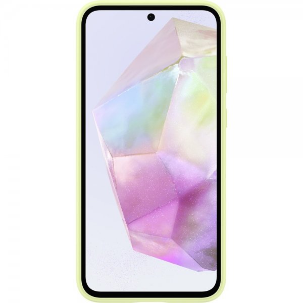 Samsung Original Galaxy A35 Deksel Silicone Case Lime