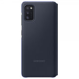 Samsung Original Galaxy A41 Etui Smart S View Wallet Cover Svart