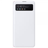 Samsung Original Galaxy A41 Etui Smart S View Wallet Cover Hvit