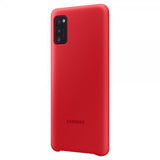 Samsung Original Galaxy A41 Deksel Silikoni Cover Rød