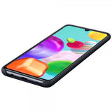 Samsung Original Galaxy A41 Deksel Silikoni Cover Svart