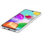 Samsung Original Galaxy A41 Deksel Silikoni Cover Hvit