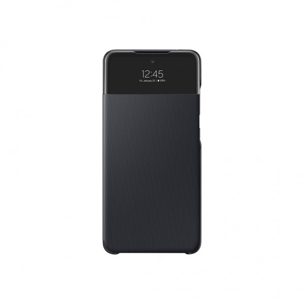 Samsung Original Galaxy A52/A52s 5G Etui Smart S View Wallet Cover Svart