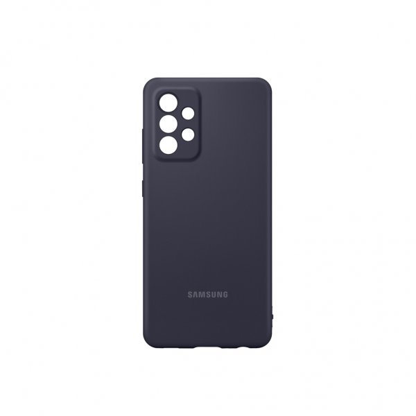 Samsung Original Galaxy A52/A52s 5G Deksel Silicone Cover Svart