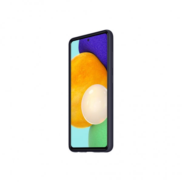 Samsung Original Galaxy A52/A52s 5G Deksel Silicone Cover Svart