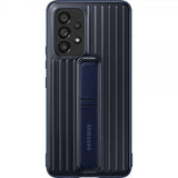 Samsung Original Galaxy A53 5G Deksel Protective Standing Cover Transparent Navy