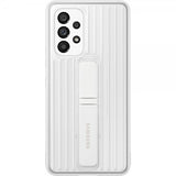 Samsung Original Galaxy A53 5G Deksel Protective Standing Cover Transparent Hvit