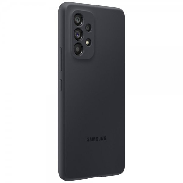 Samsung Original Galaxy A53 5G Deksel Silicone Cover Svart