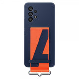 Samsung Original Galaxy A53 5G Deksel Silicone Cover with Strap Navy