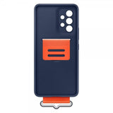 Samsung Original Galaxy A53 5G Deksel Silicone Cover with Strap Navy
