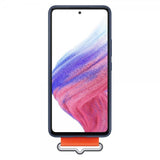 Samsung Original Galaxy A53 5G Deksel Silicone Cover with Strap Navy