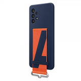 Samsung Original Galaxy A53 5G Deksel Silicone Cover with Strap Navy