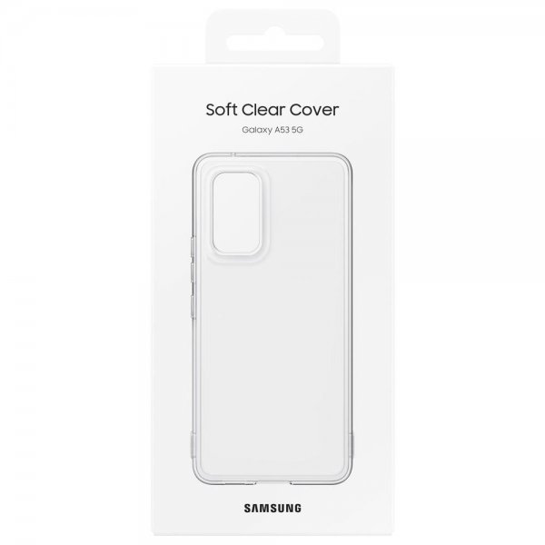 Samsung Original Galaxy A53 5G Deksel Soft Clear Cover Transparent