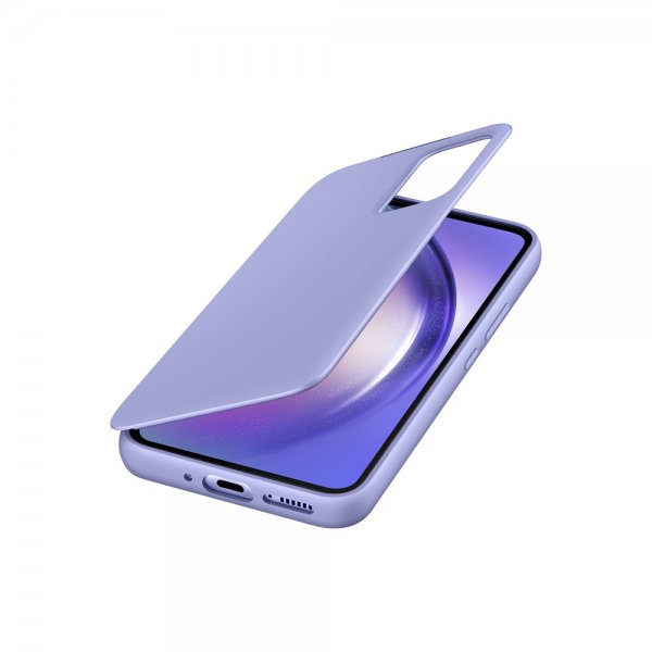 Samsung Original Galaxy A54 5G Etui Smart View Wallet Case Blueberry