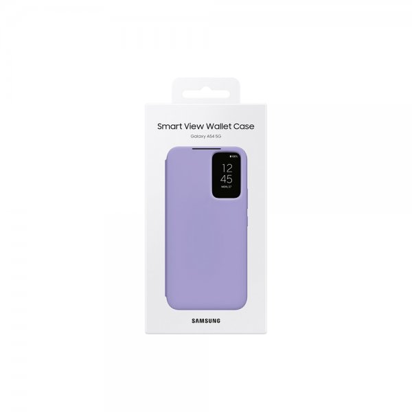 Samsung Original Galaxy A54 5G Etui Smart View Wallet Case Blueberry