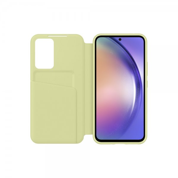 Samsung Original Galaxy A54 5G Etui Smart View Wallet Case Lime