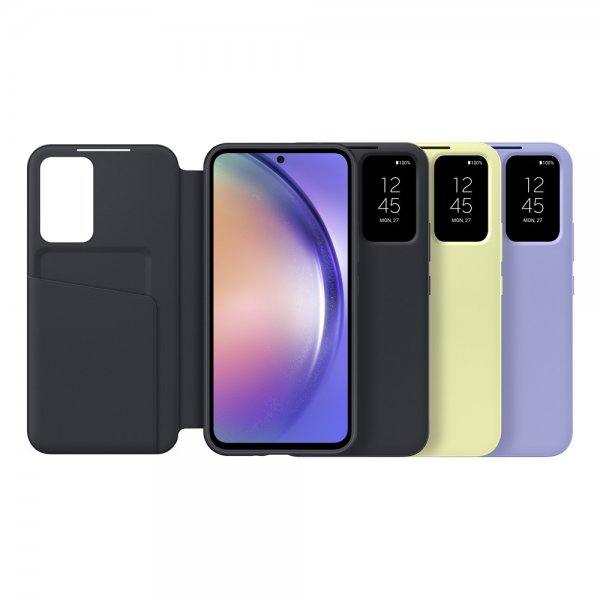 Samsung Original Galaxy A54 5G Etui Smart View Wallet Case Svart