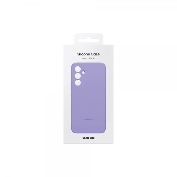 Samsung Original Galaxy A54 5G Deksel Silicone Case Blueberry