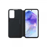 Samsung Original Galaxy A55 Etui Smart View Wallet Case Svart