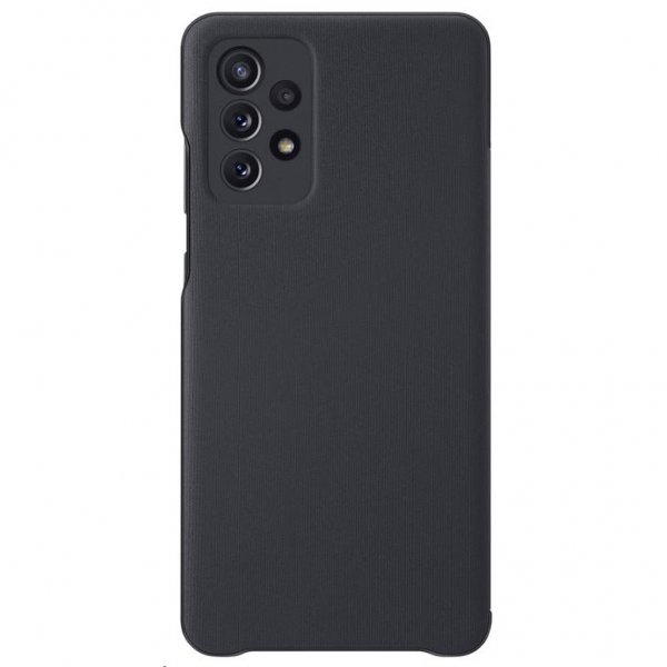Samsung Original Galaxy A72 Etui Smart S View Wallet Cover Svart