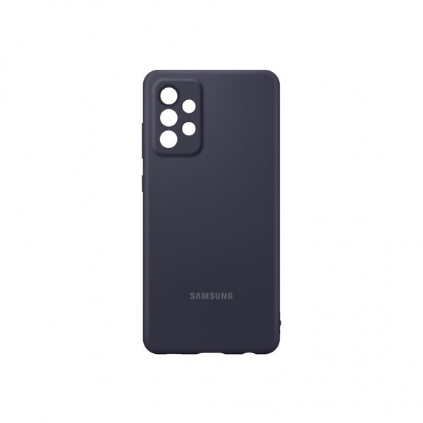 Samsung Original Galaxy A72 Deksel Silicone Cover Svart