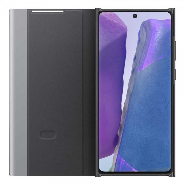 Samsung Original Galaxy Note 20 Etui Clear View Cover Svart