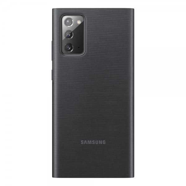 Samsung Original Galaxy Note 20 Etui Clear View Cover Svart