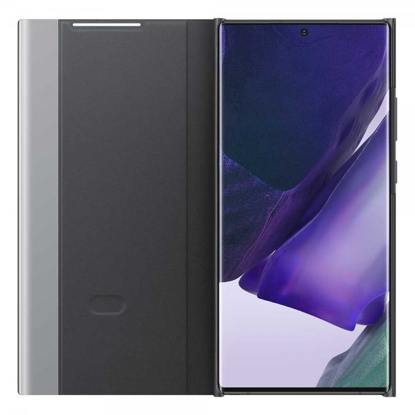 Samsung Original Galaxy Note 20 Ultra Etui Clear View Cover Svart