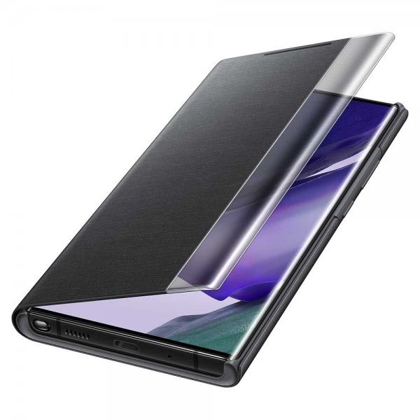 Samsung Original Galaxy Note 20 Ultra Etui Clear View Cover Svart