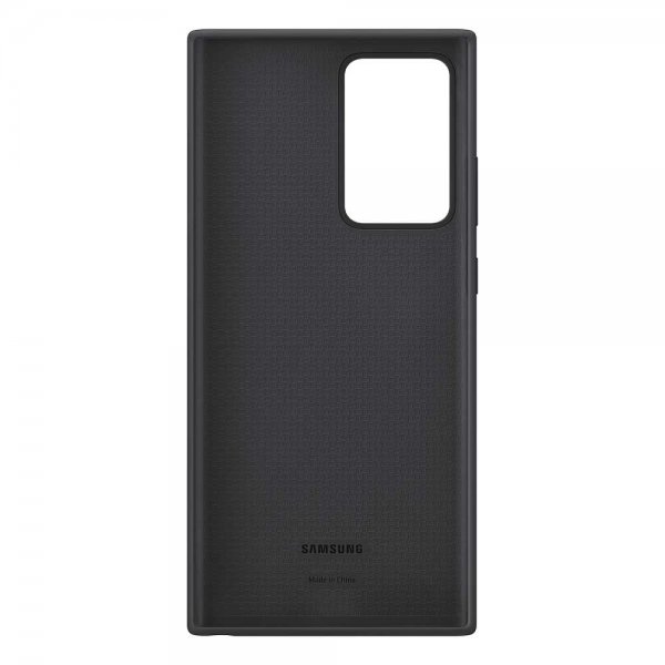 Samsung Original Galaxy Note 20 Ultra Deksel Silikoni Cover Svart