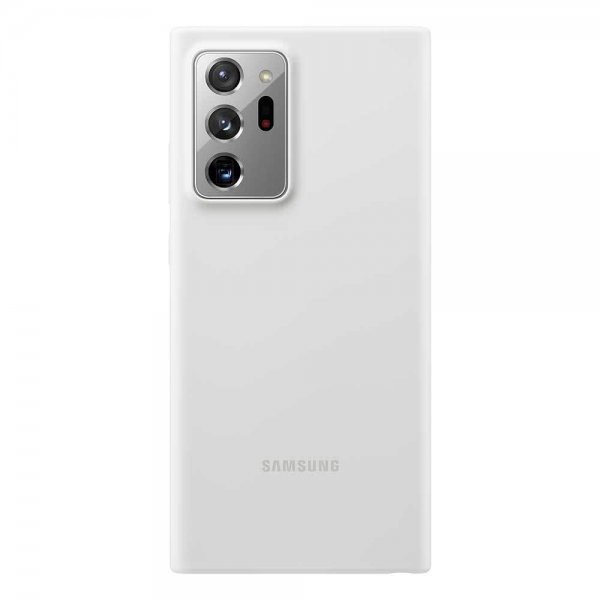 Samsung Original Galaxy Note 20 Ultra Deksel Silikoni Cover Hvit
