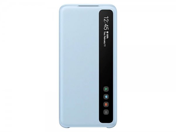 Samsung Original Galaxy S20 Plus Deksel Smart Clear View Cover Blå