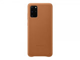 Samsung Original Galaxy S20 Plus Deksel Leather Cover Brun