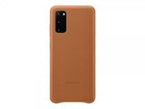 Samsung Original Galaxy S20 Deksel Leather Cover Brun