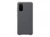 Samsung Original Galaxy S20 Deksel Leather Cover Grå