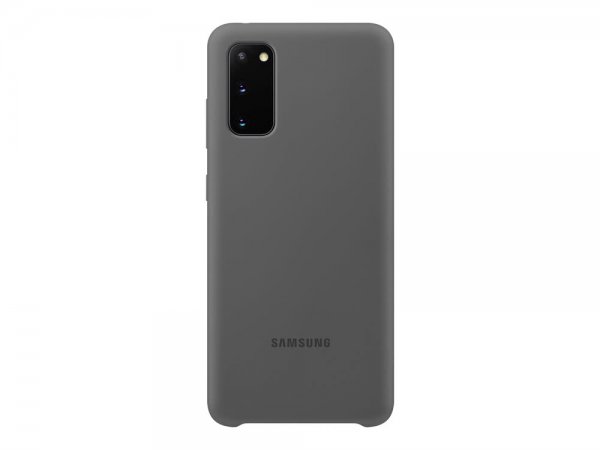 Samsung Original Galaxy S20 Deksel Silikoni Cover Grå