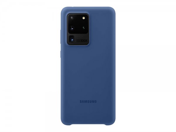 Samsung Original Galaxy S20 Ultra Deksel Silikoni Cover Navy