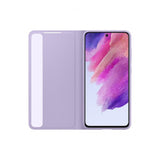Samsung Original Galaxy S21 FE Etui Smart Clear View Cover Lavender