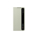 Samsung Original Galaxy S21 FE Etui Smart Clear View Cover Olive Green