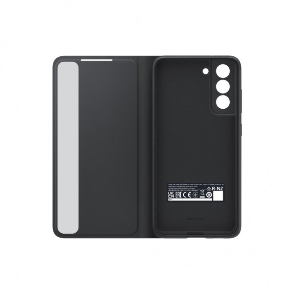 Samsung Original Galaxy S21 FE Etui Smart Clear View Cover Svart