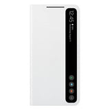 Samsung Original Galaxy S21 FE Etui Smart Clear View Cover Hvit