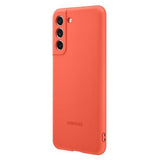 Samsung Original Galaxy S21 FE Deksel Silicone Cover Coral