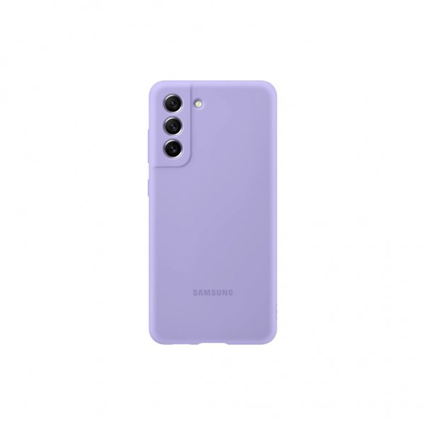 Samsung Original Galaxy S21 FE Deksel Silicone Cover Lavender