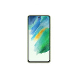 Samsung Original Galaxy S21 FE Deksel Silicone Cover Olive Green