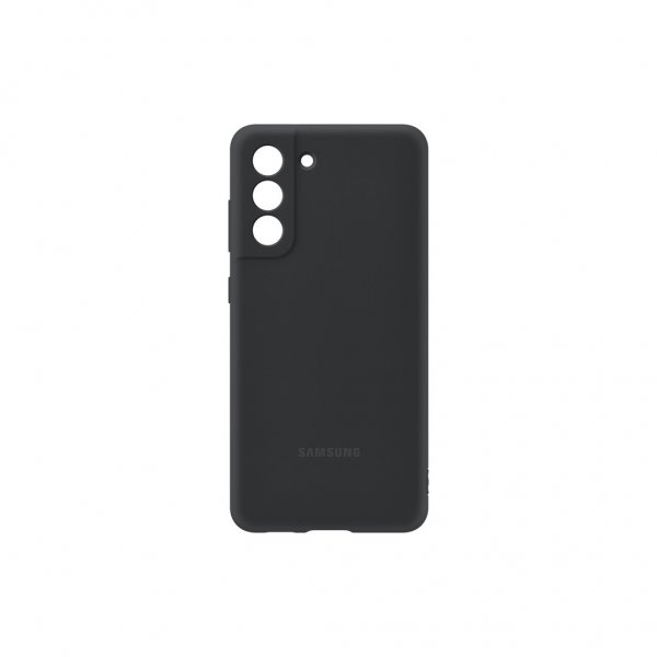 Samsung Original Galaxy S21 FE Deksel Silicone Cover Svart