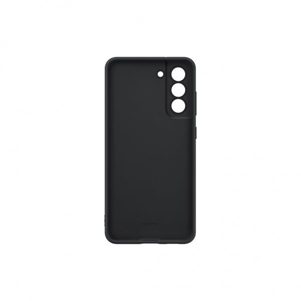 Samsung Original Galaxy S21 FE Deksel Silicone Cover Svart